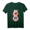 Kinder 8. Geburtstag Mädchen süßes Katzen Outfit - Niedliches Geburtstagsshirt für 8 Jahre alte Geburtstagsfeier mit Kätzchen-Motiv