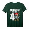 Kinder 4 Jahre alt Geburtstag Junge Pirat Party T-Shirt - Lustiges Geschenk für den kleinen Piraten bei Geburtstag & Kindergartenfeier