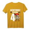 Kinder 4 Jahre alt Geburtstag Junge Pirat Party T-Shirt - Lustiges Geschenk für den kleinen Piraten bei Geburtstag & Kindergartenfeier