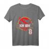 Kinder Ich Bin 8 Geburtstag Geschenk Dino Dinosaurier T-Shirt - Lustiges Partyshirt für Jungen und Mädchen zum 8. Geburtstag