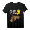 Kinder T-Shirt 'Ich Bin 3 Jahre alt' mit Zug-Design - Perfektes Geburtstagsgeschenk für Jungen & Zugparty Dekoration