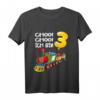 Kinder T-Shirt 'Ich Bin 3 Jahre alt' mit Zug-Design - Perfektes Geburtstagsgeschenk für Jungen & Zugparty Dekoration