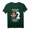 Kinder Achtung ich bin 2 Jahre alt Geburtstag Junge Pirat Party T-Shirt - Lustiges Geschenk für Zweijährige Piratenliebhaber
