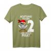 Kinder Achtung ich bin 2 Jahre alt Geburtstag Junge Pirat Party T-Shirt - Lustiges Geschenk für Zweijährige Piratenliebhaber