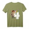 Kinder 4. Geburtstag Affe T-Shirt - Lustiges Geschenk für kleine Zoo- und Gorilla-Fans zum 4. Geburtstag