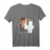 Kinder 4. Geburtstag Affe T-Shirt - Lustiges Geschenk für kleine Zoo- und Gorilla-Fans zum 4. Geburtstag