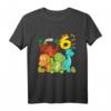 Kinder Dinosaurier T-Shirt zum 6. Geburtstag – Lustiges Dino Party Shirt für Jungen und Dino-Liebhaber
