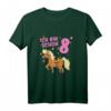 Pony 8 Jahre alt Pferd Ich Bin Schon 8 Mädchen T-Shirt – Perfektes Geburtstagsgeschenk für Pferdeliebende Mädchen