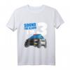Kinder Polizei Ich Bin 3. Geburtstag Junge Polizeiwagen T-Shirt - Niedliches Geschenk zum dritten Geburtstag für kleine Polizeifans