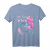 Kinder 5. Geburtstag Meerjungfrau Mädchen T-Shirt - Perfektes Geschenk für Meerjungfrau-Liebhaberinnen zum 5. Geburtstag