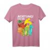 Kinder Dino T-Shirt zum 6. Geburtstag – Lustiges Dinosaurier Motiv für Jungen, perfekte Party- und Geschenkidee