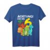 Kinder Dino T-Shirt zum 6. Geburtstag – Lustiges Dinosaurier Motiv für Jungen, perfekte Party- und Geschenkidee