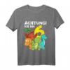 Kinder Dino T-Shirt zum 6. Geburtstag – Lustiges Dinosaurier Motiv für Jungen, perfekte Party- und Geschenkidee