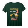 Kinder Jungen Name Bagger Shirt zum 2. Geburtstag - Personalisierte Geschenkidee für Jungen, die Baumaschinen lieben