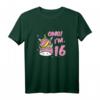Süßes Einhorn 16. Geburtstag T-Shirt für Mädchen - Perfektes Geschenk für Teenager, Schwester, Tochter & Freunde