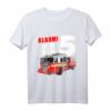 Kinder Feuerwehrauto 5. Geburtstag Junge Feuerwehrmann T-Shirt – Perfektes Geschenk für den fünften Geburtstag & Feuerwehr-Fans