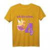 Kinder Fee T-Shirt zum 4. Geburtstag - Märchenhaftes Geburtstagsoutfit für Mädchen, Tochter & Nichte