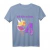 Kinder Fee T-Shirt zum 4. Geburtstag - Märchenhaftes Geburtstagsoutfit für Mädchen, Tochter & Nichte