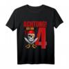 Kinder Geburtstag T-Shirt für 4 Jahre alten Jungen - Lustiges Piraten Motiv für Geburtstag & Party