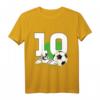 Kinder 10. Geburtstag Junge Fußball T-Shirt – Cooles Geburtstagsoutfit für kleine Fußball-Fans und Party m Motto