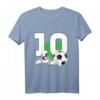 Kinder 10. Geburtstag Junge Fußball T-Shirt – Cooles Geburtstagsoutfit für kleine Fußball-Fans und Party m Motto