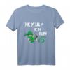 Kinder Ninja T-Shirt zum 6. Geburtstag - Grünes Motiv mit 'Heyja Ich bin 6' für Jungen und Mädchen, ideal für Party & Alltag