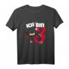Kinder Ninja T-Shirt zum 3. Geburtstag – Lustiges Geburtstagsgeschenk für Jungen, 'Ich Bin Drei Jahre Alt'