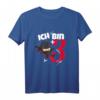 Kinder Ninja T-Shirt zum 3. Geburtstag – Lustiges Geburtstagsgeschenk für Jungen, 'Ich Bin Drei Jahre Alt'