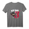 Kinder Ninja T-Shirt zum 3. Geburtstag – Lustiges Geburtstagsgeschenk für Jungen, 'Ich Bin Drei Jahre Alt'
