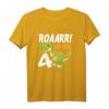Kinder 4. Geburtstag Dinosaurier T-Shirt – Lustiges Dino Geschenk für Jungen zum 4. Geburtstag & Geburtstagsparty