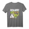 Kinder 4. Geburtstag Dinosaurier T-Shirt – Lustiges Dino Geschenk für Jungen zum 4. Geburtstag & Geburtstagsparty
