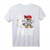 Kinder 4 Jahre alt Geburtstag Junge Pirat Party T-Shirt - Lustiges Geburtstagsgeschenk für kleine Piraten