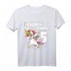 Ich bin schon fünf Einhorn Dab - Geburtstags T-Shirt für 5-Jährige Kinder, Jungen und Mädchen, ideales Geschenk zum fünften Geburtstag