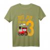 Kinder 3. Geburtstag T-Shirt mit Zugmotiv - Lustiges Geschenk für dreijährige Jungen und Mädchen, Eisenbahn Liebhaber
