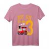 Kinder 3. Geburtstag T-Shirt mit Zugmotiv - Lustiges Geschenk für dreijährige Jungen und Mädchen, Eisenbahn Liebhaber
