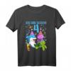 Kinder Meerestiere T-Shirt zum 4. Geburtstag für Mädchen - Lustiges Schildkröte & Delfin Motiv Geschenkidee