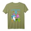 Kinder Meerestiere T-Shirt zum 4. Geburtstag für Mädchen - Lustiges Schildkröte & Delfin Motiv Geschenkidee