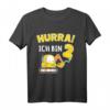 Ich Bin 2 Jahre Alt Bagger Radlader T-Shirt – Perfektes Geburtstagsgeschenk für Jungen mit Baustellen-Motiv