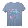 Kinder 4. Geburtstag Meerjungfrau Mädchen T-Shirt – Perfekte Geschenkidee für 4-Jährige Mädchen zum Geburtstag