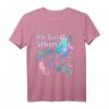 Kinder 4. Geburtstag Meerjungfrau Mädchen T-Shirt – Perfekte Geschenkidee für 4-Jährige Mädchen zum Geburtstag