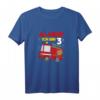 Kinder Feuerwehr T-Shirt für 3-jährige Jungen – Perfektes Geburtstagsshirt & Geschenkidee für Kleinkinder zum 3. Geburtstag