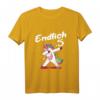 Kinder T-Shirt 'Endlich 5' mit Einhorn – Witziges Geburtstagsoutfit für Mädchen zum 5. Geburtstag