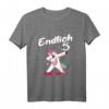 Kinder T-Shirt 'Endlich 5' mit Einhorn – Witziges Geburtstagsoutfit für Mädchen zum 5. Geburtstag