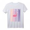 Kinder T-Shirt zum 7. Geburtstag für Mädchen mit süßem Flamingo - Retro Design für Flamingo Fans