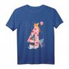 Süßes Katzen-Outfit für 4-Jährige Mädchen - Geburtstags T-Shirt für die 4. Geburtstagsparty mit Kätzchen-Motiv