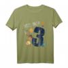 Kinder 3 Jahre Junge Mädchen Weltall Weltraum T-Shirt – Perfektes Geburtstagsgeschenk & Outfit für den 3. Geburtstag