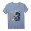 Kinder 3 Jahre Junge Mädchen Weltall Weltraum T-Shirt – Perfektes Geburtstagsgeschenk & Outfit für den 3. Geburtstag