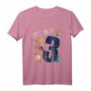 Kinder 3 Jahre Junge Mädchen Weltall Weltraum T-Shirt – Perfektes Geburtstagsgeschenk & Outfit für den 3. Geburtstag