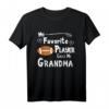 Mein Lieblingsspieler nennt mich Oma - American-Football T-Shirt für Fans, Trainer & Schüler, ideales Geschenk für Sportveranstaltungen