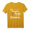 Mein Lieblingsspieler nennt mich Oma - American-Football T-Shirt für Fans, Trainer & Schüler, ideales Geschenk für Sportveranstaltungen